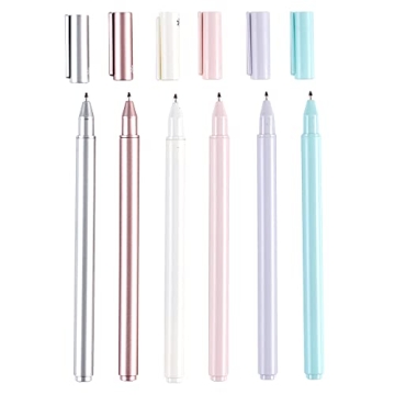 Erin Condren Ballpoint Pen Set - Smooth Writing 6 Pack