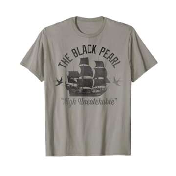 Disney Pirates of the Caribbean Untouchable Black Pearl T-Shirt