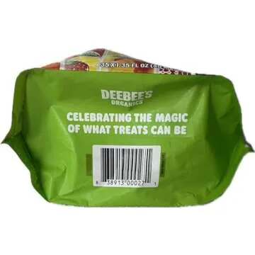 Deebee's Organics Superfruit Freezies, 1.35 Fl Oz, Pack of 35