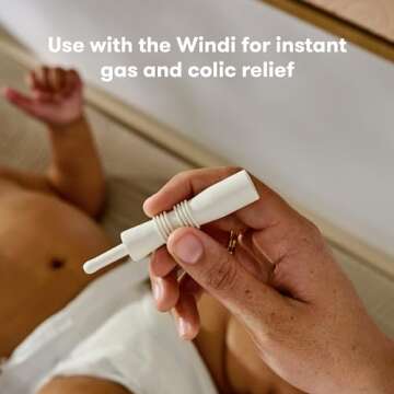 Frida Baby Gassy Belly Rub for Gentle Infant Gas Relief