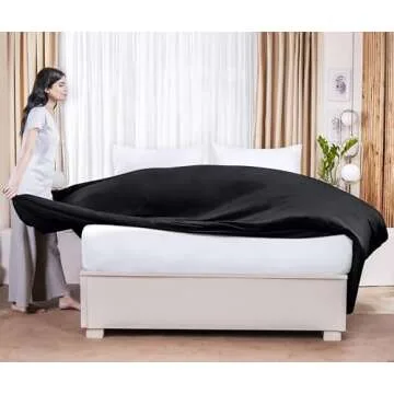 Utopia Bedding Flat Sheets - Soft, Durable, 6 Pack