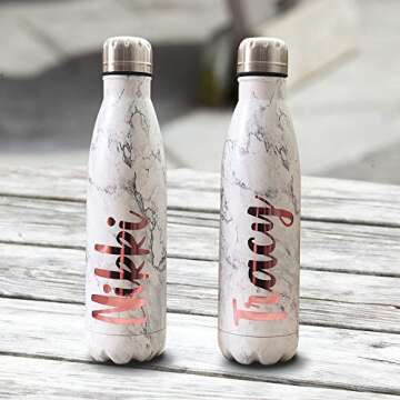 TECKWRAP Rose Gold Chrome Adhesive Craft Vinyl Roll 1ftx5ft