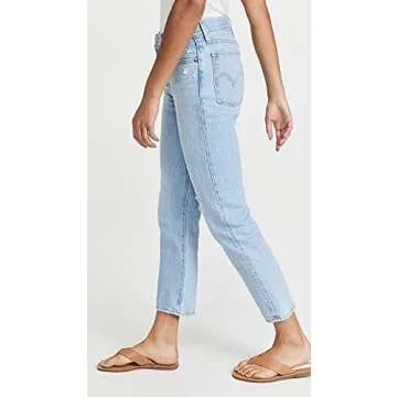 Levi's Women's Premium Wedgie Straight Jeans - Luxor Again 28