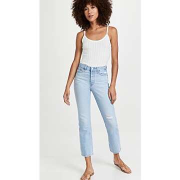 Levi's Women's Premium Wedgie Straight Jeans - Luxor Again 28
