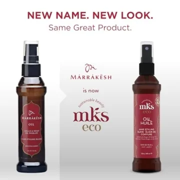 MKS eco Oil - Nourishing Hair Styling Elixir for Shine