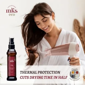 MKS eco Oil - Nourishing Hair Styling Elixir for Shine