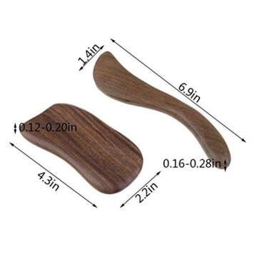 Ujuuu Gua Sha Scraping Massage Tool Kit Professional Medical Grade Tool Reduce head, Neck and Muscle...