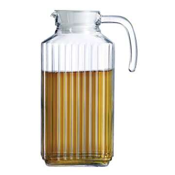 Luminarc Quadro 1.7-Liter (57 1/4-Ounce) Pitcher