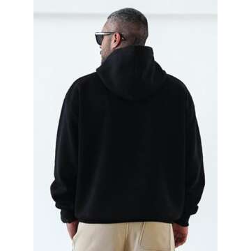 JMIERR Men's Sweatshirt Mens Fall Vintage Drawstring Hoodies Sweatshirts for Men Long Sleeve Hooded ...