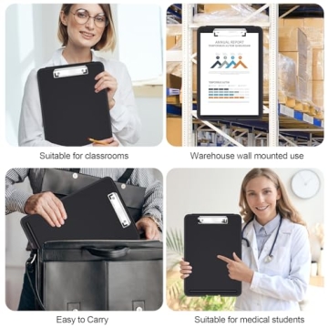 Hongri Clipboard with Storage for Nurses, Students & Teachers