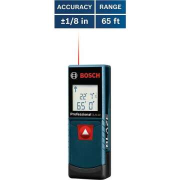 BOSCH GLM20 Blaze Laser Distance Measure 65ft