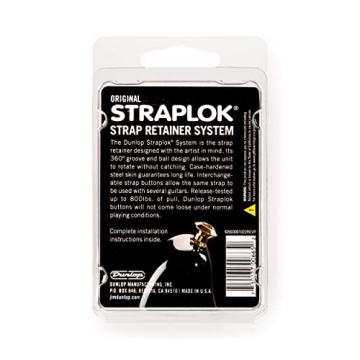 DUNLOP Strap Lock System for Acoustic Guitars