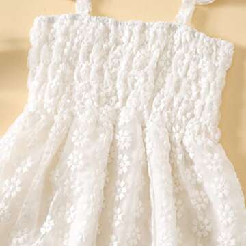 BemeyourBBs Infant Ruffle Romper for Baby Girls - Summer Outfits