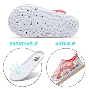 FEETCITY Breathable Infant Water Shoes for Beach Fun