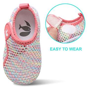FEETCITY Breathable Infant Water Shoes for Beach Fun