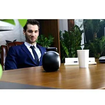 CENSHI Cell Phone Fast Wireless Charger with Bluetooth Speaker Compatible with iPhone 16 15 14 13 12 11 Pro XS 8 Plus Samsung Galaxy S23 S22 S21 Note 20 Google Etc for Office, Home - Black ﻿