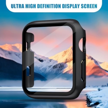 Foamia Apple Watch Case with Tempered Glass Protector