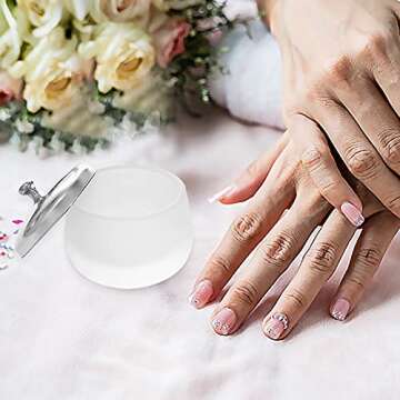 Acrylic Liquid Powder Dappen Dish for Nail Art - Stylish & Durable