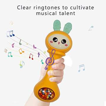 SOWOW Baby Toys Rattles And Teethers - Baby Rattle Toys for Newborn Baby Teething Toys Newborn Rattle Toy for Girls Boys 0-3-6-9-12 Months Infant Toys Rattle - Sensory Toys for Babies Rattle Set 10pcs