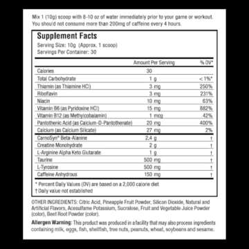 Proven4 Pre Workout Powder - Energy Supplement for All