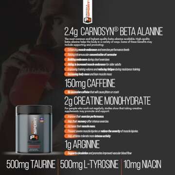 Proven4 Pre Workout Powder - Energy Supplement for All