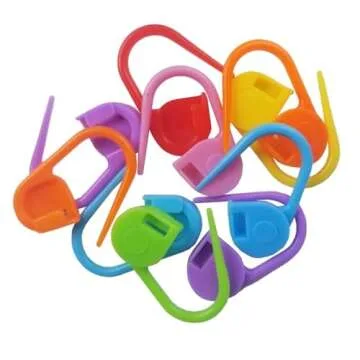 Premier Yarns Basix Chenille Brights Yarn 5.3 Oz Each Skein 6 Super Bulky Chunky Weight 3 Pack Bundle with Bella's Crafts Stitch Markers (Rust)