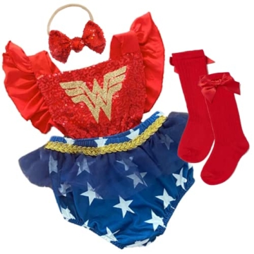 Baby Girl Superhero Costume Comfortable Custom Design