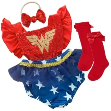 Baby Girl Superhero Costume Comfortable Custom Design