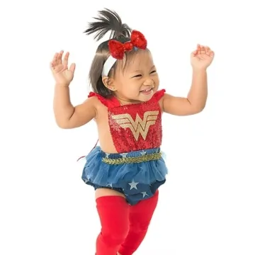 Baby Girl Superhero Costume Comfortable Custom Design
