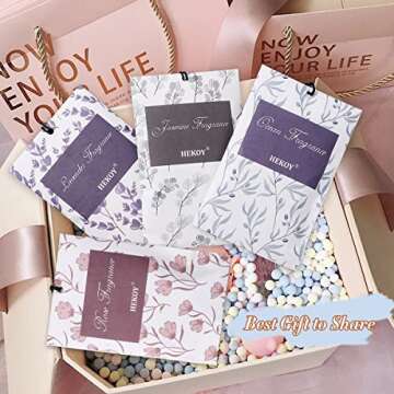 HEKOY Scented Sachets - Long Lasting Home Fragrance Bags