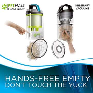 Bissell 20874 Pet Hair Eraser Lift Off Bagless Upright Vacuum