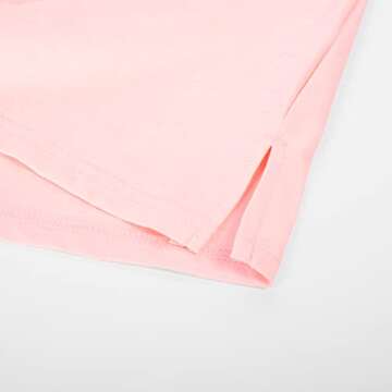 JACK SMITH Womens Golf Shirt Sleeveless Button Up UPF 50+ Quick Dry Athletic Tank Tops V Neck Collared Shirts(XL, Light Pink)