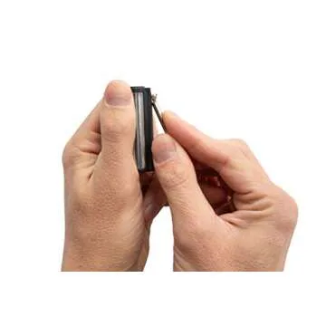 SURVIVE Permanent Match, Pack of 5, The Forever Lighter, Emergency Waterproof Fire Starter Striker Set, Metal Keychain Unlimited Strike Anywhere Stick