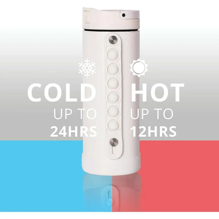 Fidget Pop Water Bottle for Kids - Fun & Functional