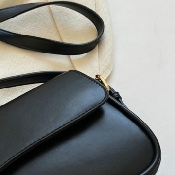 Chic Retro Vegan Leather Shoulder Bag for Women 2024