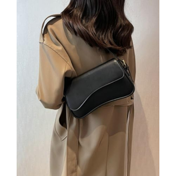 Chic Retro Vegan Leather Shoulder Bag for Women 2024