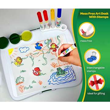 Crayola Color Wonder Art Desk - Creative Fun without Mess