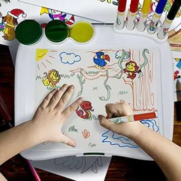 Crayola Color Wonder Art Desk - Creative Fun without Mess