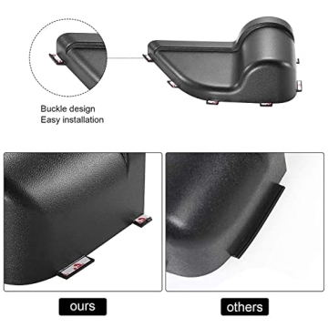CALBEAU Front Door Side Insert Storage Pockets Box for Jeep