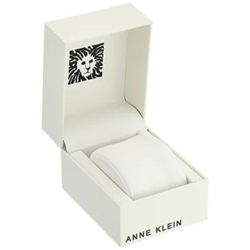 Anne Klein Rose Gold and Burgundy Watch for Women