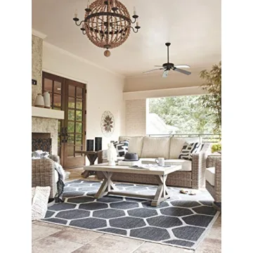 Signature Design by Ashley Beachcroft Outdoor Wicker Patio Sofa with Cushion and 2 Pillows, Beige