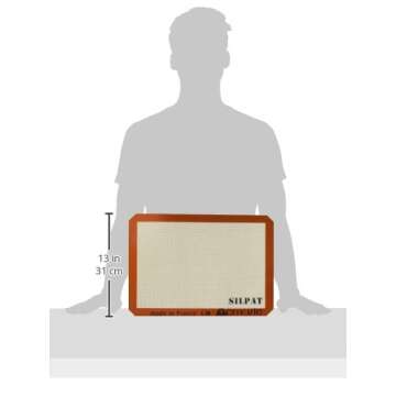 Sasa Demarle, Inc Silpat 11-5/8x16-1/2 - Silpat Non Stick Silicone Baking Mat