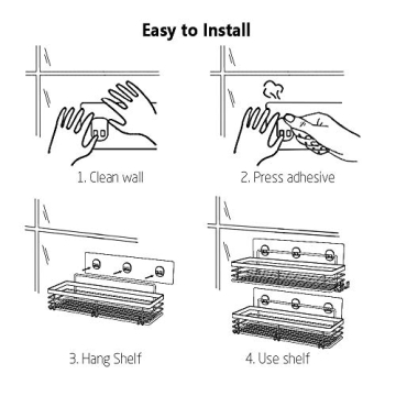 Orimade Shower Caddy - Stylish, Rustproof Organizer for Bathroom