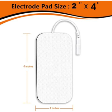 Durable Reusable TENS Unit Pads for Maximum Pain Relief.