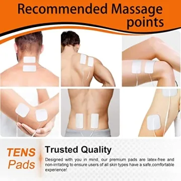 Durable Reusable TENS Unit Pads for Maximum Pain Relief.
