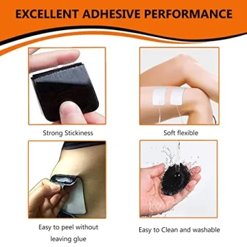 Durable Reusable TENS Unit Pads for Maximum Pain Relief.