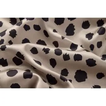 Reaowazo Mini Skirts for Women Satin High Elastic Waist Ruffle Bodycon Short Skirt Leopard Medium