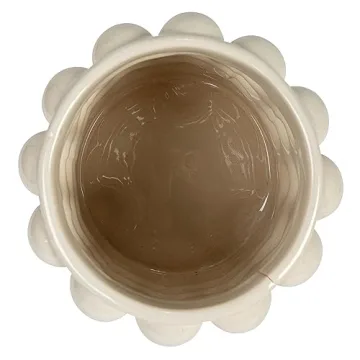 Stylish Creative Co-Op Round Stoneware Canister