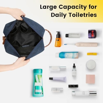 Vorspack Water-Resistant Hanging Toiletry Bag for Men