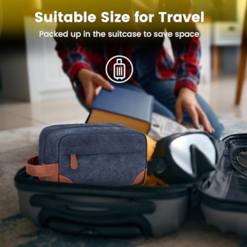 Vorspack Water-Resistant Hanging Toiletry Bag for Men